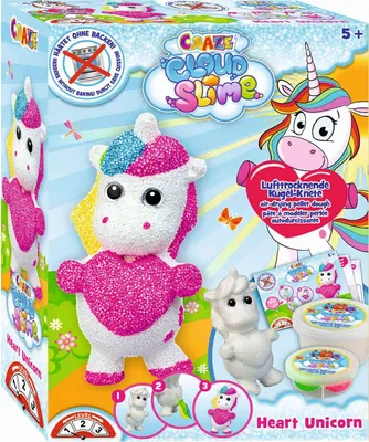 Produktbild von CRAZE - Cloud Slime - Heart Unicorn