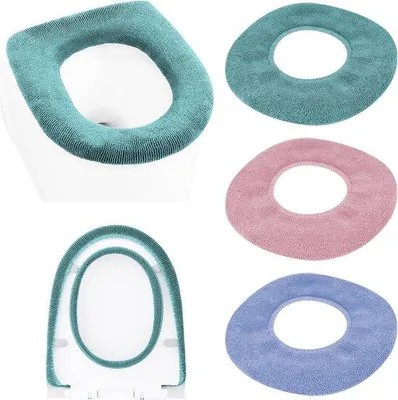 Produktbild von Famanu Toilettensitzbezüge 3er Set - Weich, Warm, Universell