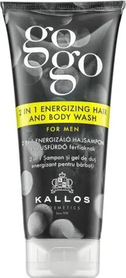 Produktbild von Kallos GoGo 2in1 Belebendes Haar- und Duschgel für Männer, 200 ml