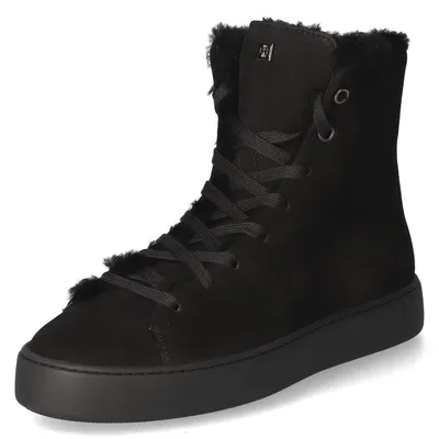 Produktbild von Högl Damen Schnürstiefeletten Schwarz Rauleder Größe: 37,5
