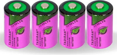 Produktbild von 4x Tadiran Lithium 3,6V Batterie SL 750/S 1/2AA - Zelle 14250