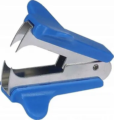 Produktbild von D.rect Metall-Enthefter Blau Büro Zubehör Papier