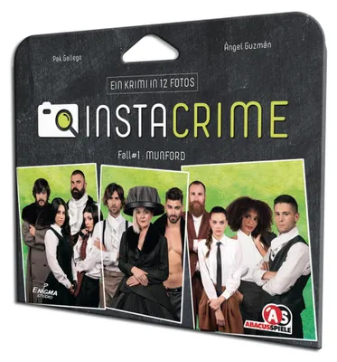 Image de ACUD0079 - Instacrime Munford, jeu de cartes, 2-6 joueurs, à partir de 12 ans (édition FR)