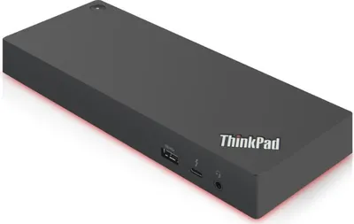 Produktbild von Lenovo 40AN0135UK Dockingstation Kabellos Thunderbolt 3 Schwarz