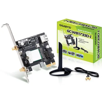 Produktbild von GIGABYTE GC-WB1733D-I WLAN & Bluetooth 5.0 (PCIe x1)