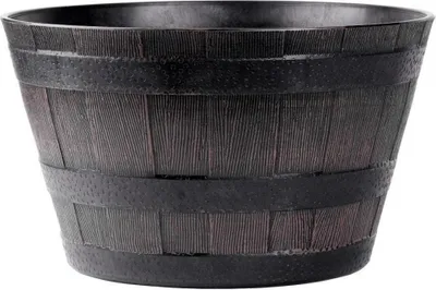 Produktbild von PROREGAL Blumentopf GDA Holz-effekt 832, Teak, 39x28cm, Fass