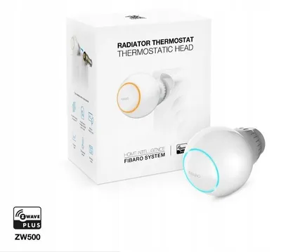 Produktbild von FIBARO Heat Controller Thermostatkopf für smarte Heizungssteuerung
