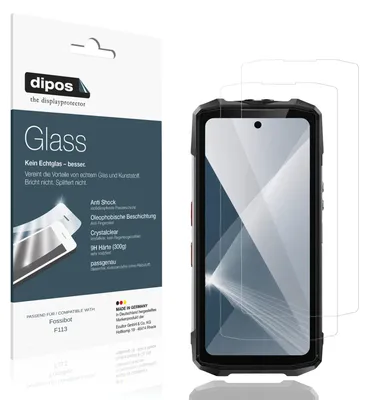 Image de 2x Protection ecrán pour Fossibot F113 Verre souple Film Protecteur 9H dipos