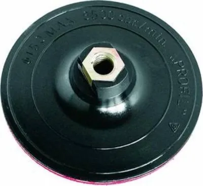 Obrázok produktu pre Tanier unášací so suchým zipsom pre uhl. brúsky (M14), 150mm