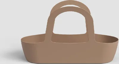 Obrázek produktu pro Artevasi Taška PARIS, 43 cm, plast, tmavě béžová