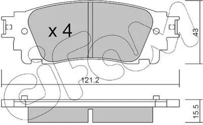 Produktbild von CIFAM Gelenksatz Antriebswelle für VW PASSAT Variant (3B6) 607-441