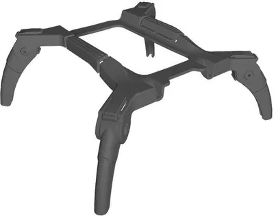 Produktbild von Sunnylife Landegestell-Erhöhungskit für DJI Mini 2/Mini SE/Mini (Grau) LG380