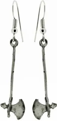 Produktbild von Ohrringe Streitaxt Ohrhänger Streitaxt Ohranhänger Wikinger Eisenaxt earrings battle ax