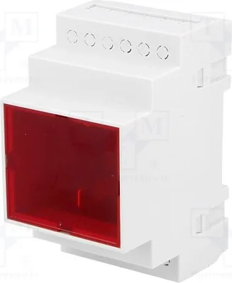 Immagine prodotto di 1x Alloggiamento: per montaggio su guida DIN. Dimensioni: Y: 90 mm, Z: 65 mm, X: 52 mm. Materiale: polistirene. Colore: grigio. Codice: Z107JFCZ PS G