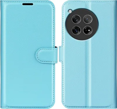 Produktbild von OnePlus 12 Hülle - Coverup Klapphülle - Hellblau