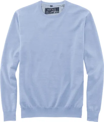 Produktbild von MARVELIS modern fit trui katoen, O-hals, lichtblauw
