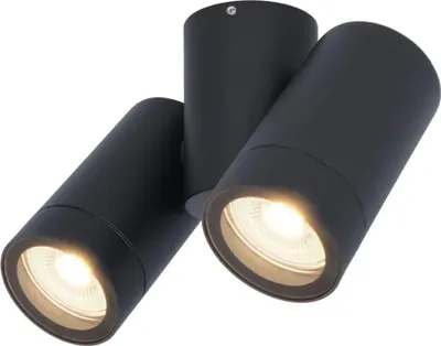 Produktbild von hoftronic Silva LED Deckenleuchte 8W 690lm 4000K Schwarz Schwenkbar