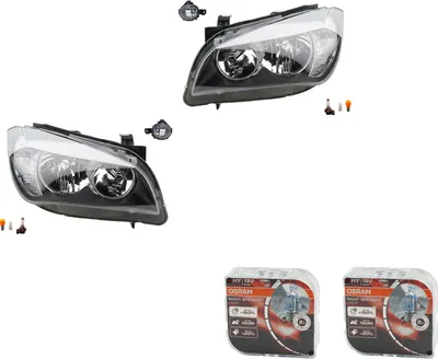 Immagine prodotto di Johns, set di fari + Osram Night Breaker Laser adatto per BMW X1 E84 03/09-06/12 63112990001 2990001 63112990002 2990002 63176924655 6924655 63