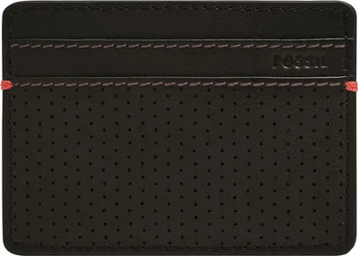 Image de FOSSIL porte-cartes Rennsport Card Case Black noir