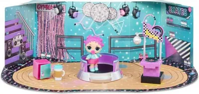 Produktbild von L.O.L. Surprise! Furniture – Rollschuhbahn mit Roller Sk8er – Serie 3 – Spielset