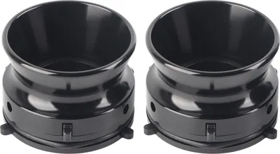 Image de outil d'ouverture 10 pouces, structure solide 1 paire de chargeur universel Installation facile Adaptateur de hub Nab-Reel pour enregistreur Reel-to-Reel (Noir)