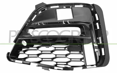 Produktbild von PRASCO Lüftungsgitter Grill Stoßfänger für BMW 3 Touring (G21) Schwarz