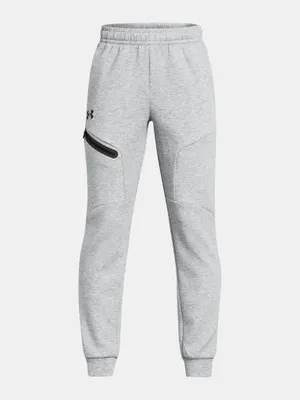 Zdjęcie produktu dla Under Armour Ua B Unstoppable Flc Jogger - mod gray light heather, Größe:L