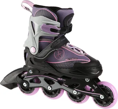 Immagine prodotto di Na11008 Grigio E Viola Taglia L (39-42) Pattini In Linea Nils Extreme