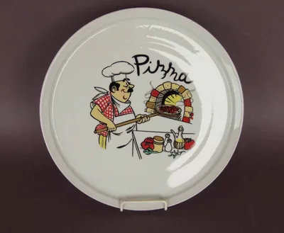 Produktbild von Pizzateller 'Küchenchef' farbig