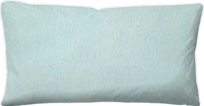 Produktbild von Biberna Melange Flanell-Wendekissenbezug, Größe 40x80 cm, ciel