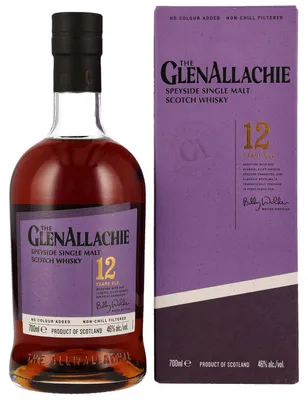 Produktbild von GlenAllachie 12 Jahre - Speyside Single Malt Scotch Whisky