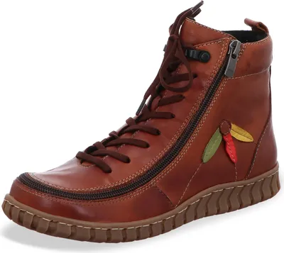 Zdjęcie produktu dla Gemini damskie sznurowane buty brązowe rozmiar 42