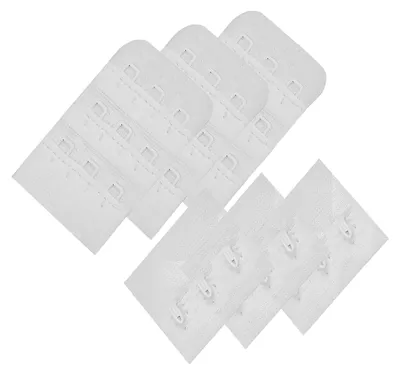 Produktbild von 3 Paar BH-Verschluss 40 mm 3 Reihen Dessous Kurzwaren Farbwahl