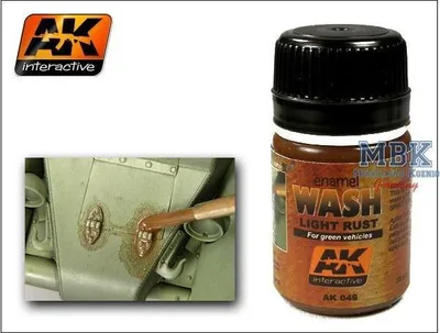 Produktbild von AK Interactive S.L. AK-046 Light Rust Wash