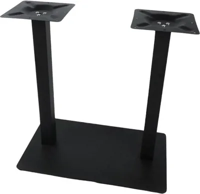 Image de Pied de table en ACIER Noir pour Interieur