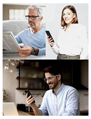 Produktbild von Lesebrille für Herren, Hochwertige Brillen, Komfortable Lesehilfe, Lesebrillen für Herren und Damen