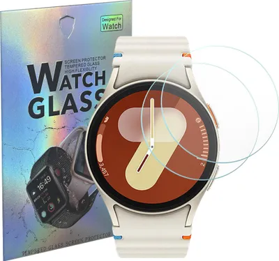 Image de Verre trempé pour Samsung Galaxy Watch 7 40mm [2 pièces] Verre de protection en verre blindé Film de protection en verre blindé Phonillico®
