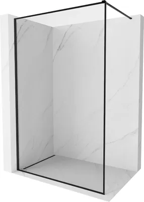 Immagine prodotto di Mexen Kioto-XF parete doccia Walk-in con cornice 70 x 202 cm, trasparente 10 mm, nero - 800-070-104-70-00-X