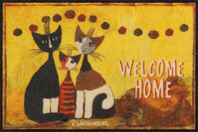 Produktbild von Salonloewe AMARILLOS FAMILY Fußmatte Wachtmeister Lifestyle 50 x 75 cm