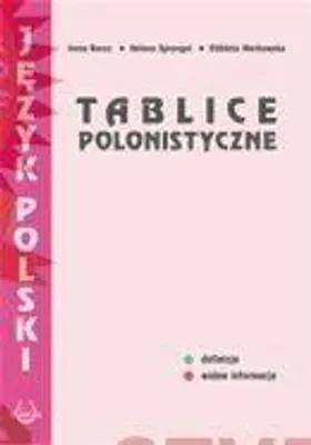 Productafbeelding van Tablice Polonistyczne PODKOWA - Irena Boruc
