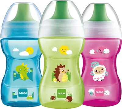 Produktbild von MAM Fun to Drink Cup Fashion 270ml sort.