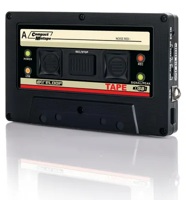 Produktbild von Reloop TAPE, Schwarz, Leistung, Signalstärke, 103 x 14 x 65 mm, 59 g