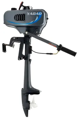 Immagine prodotto di Motore fuoribordo, motore a 2 tempi, avviamento manuale, GRIGIO