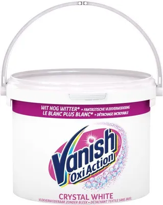 Produktbild von Vanish Vlekkenverwijderaar - Crystal White Poeder Witte was - 2.4 kg
