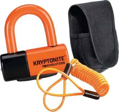 Zdjęcie produktu dla Kryptonite Evolution Premium Pack With Cover&reminder U-lock Orange 54 x 48 x 14 mm Pomarańczowy 54 x 48 x 14 mm