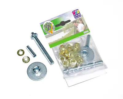 Produktbild von Ösen-Set mit Werkzeug und 100 Nieten