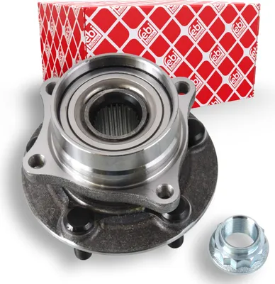 Produktbild von FEBI BILSTEIN Radlagersatz Vorne Links Vorne Rechts für TOYOTA PRIUS Liftback (NHW20) Schrägkugellager 78mm 172804