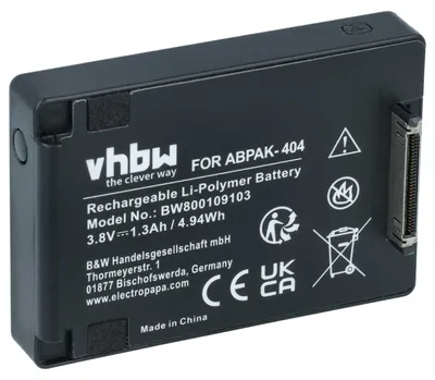 Produktbild von vhbw Akku Ersatz für GoPro ABPAK-404, BacPac 3661-093 für Videokamera Camcorder (1240 mAh, 3,8 V, Li-Polymer)
