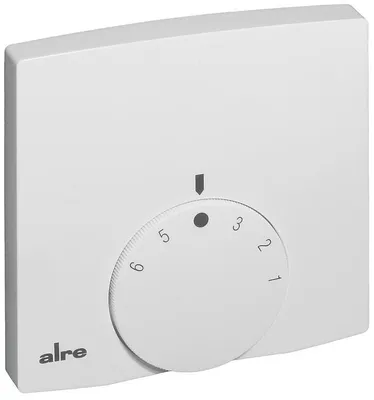 Produktbild von ALRE Raumtemperaturregler Reinweiß Kunststoff 6213455