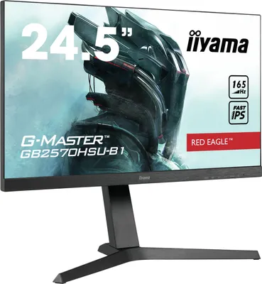 Produktbild von iiyama G-MASTER GB2570HSU-B1, 62,2 cm (24.5"), 1920 x 1080 Pixel, Full HD, LED, 0,5 ms, Schwarz
